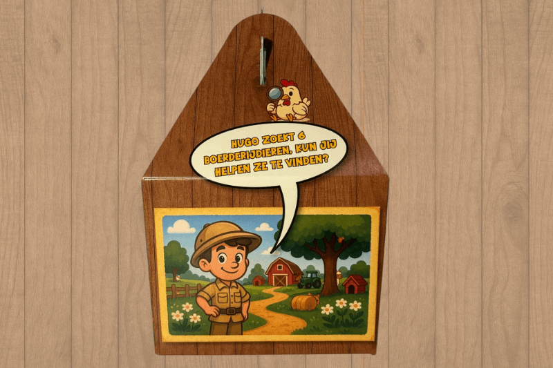 Kidsbox Hugo's boerderijdieren - Afbeelding 4