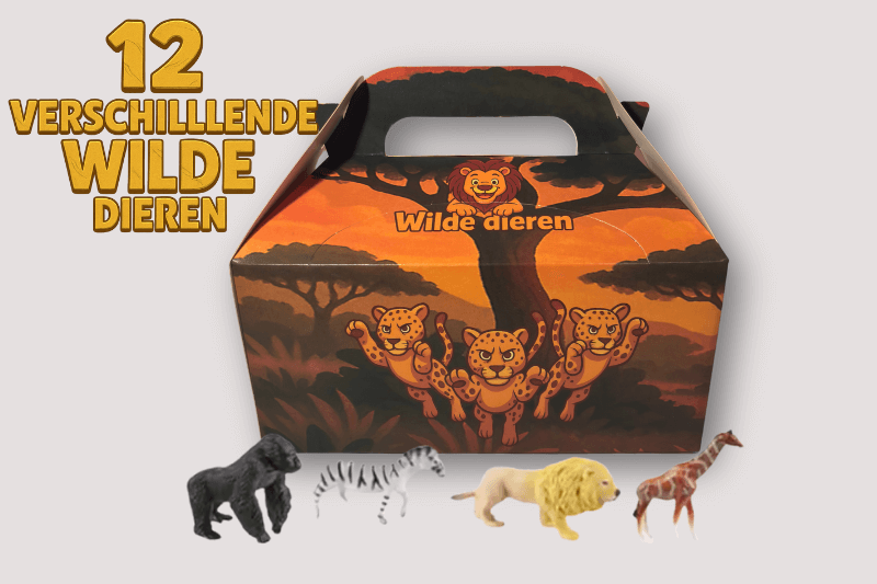 Kidsbox wilde dieren met speeltjes - Afbeelding 7