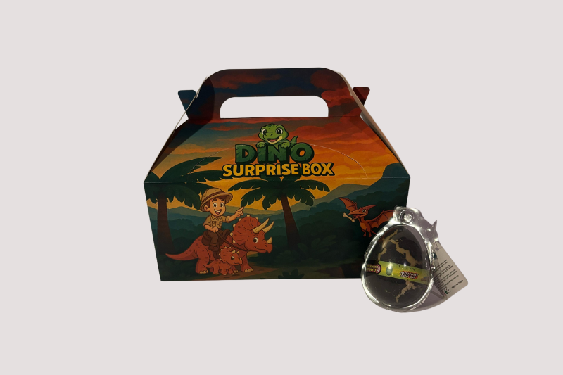 kidsbox dinosaurus + dino ei