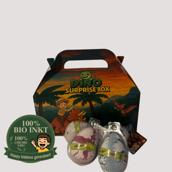 kidsbox dinosaurus + dino ei - Afbeelding 3